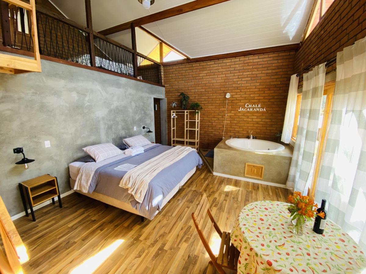 Chale Jacaranda - Hidro - Wifi E Mais Sapucai-Mirim Ngoại thất bức ảnh